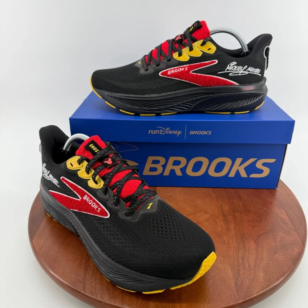 Brooks Ghost 17 runDisney Black Mickey Mouse Running Shoes 110555-057 Men 11 NIB